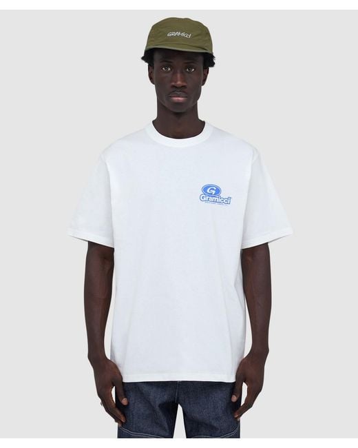 Gramicci White �82 T-Shirt for men