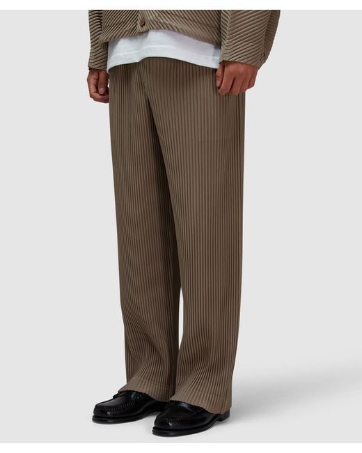 Homme Plissé Issey Miyake September Pleat Straight Leg Pant