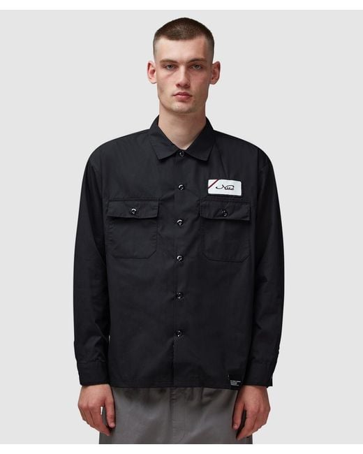 Neighborhood Black Classic Work Shirt for men