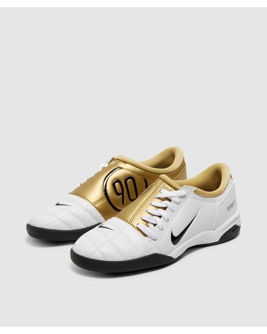 Nike White Total 90 Iii Sneaker -Metallic