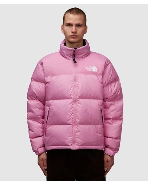 The North Face Pink 1996 Retro Nuptse Down Jacket for men