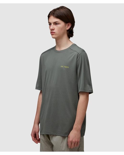 Arc'teryx Cormac Arc Bird Logo T-Shirt in Green for Men | Lyst