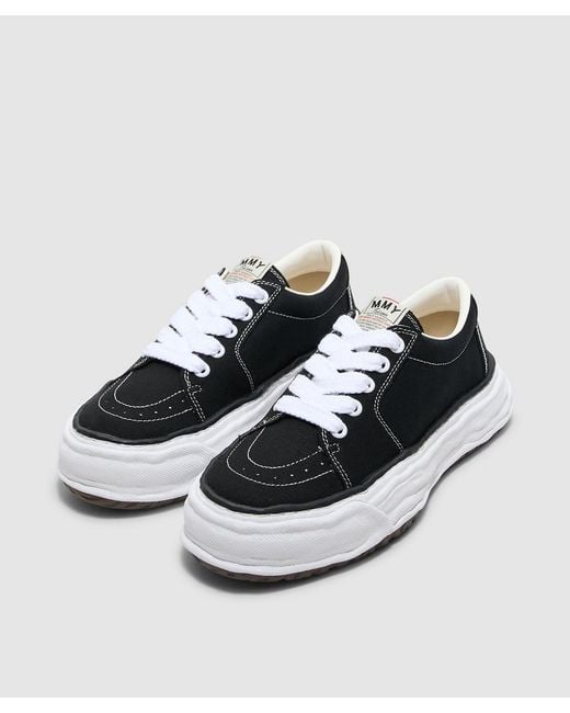 Maison Mihara Yasuhiro White Eric Low Og Sole Canvas Sneaker