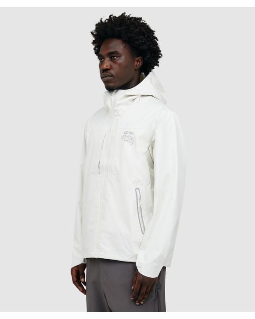 KARMA8A White Windbreaker for men