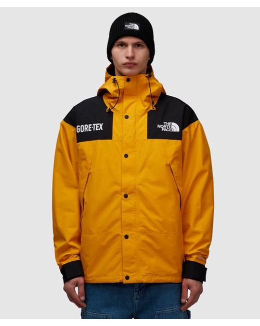 The North Face Gore-tex Mountain Jacket in Orange for Men | Lyst
