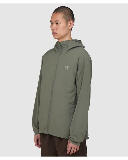 Arc'teryx Green Atom Sl Hooded Jacket (Forage for men