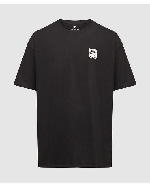 t shirt nike air col blanc