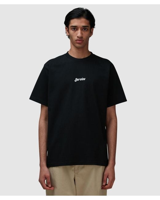Service Works Black Service Logo T-Shirt