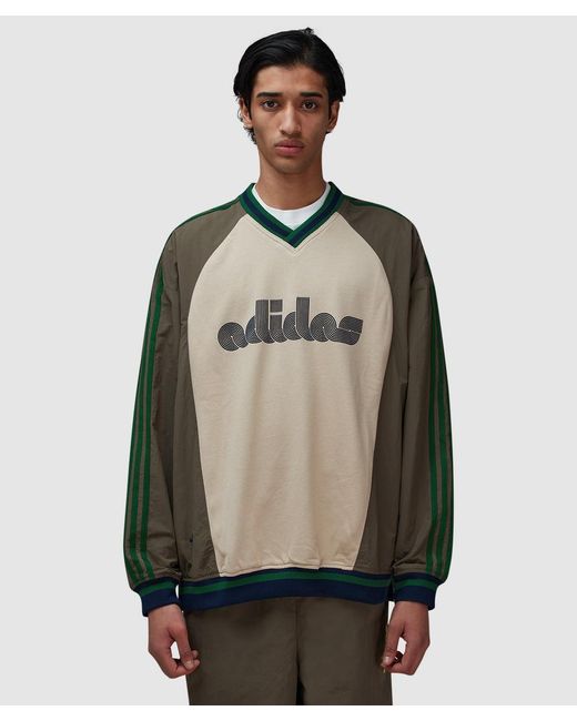 Adidas Green X Brain Dead Sweatshirt for men