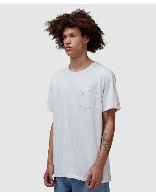 Noah NYC White Core Logo Pocket T-Shirt (Light