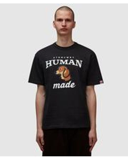 Human Made Black Dach T-shirt for men