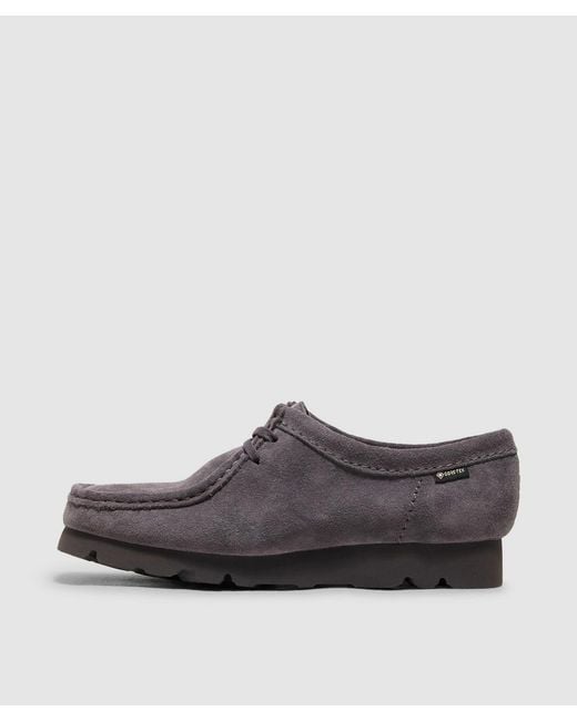 Clarks Brown Wallabee Gore-Tex Shoe Suede