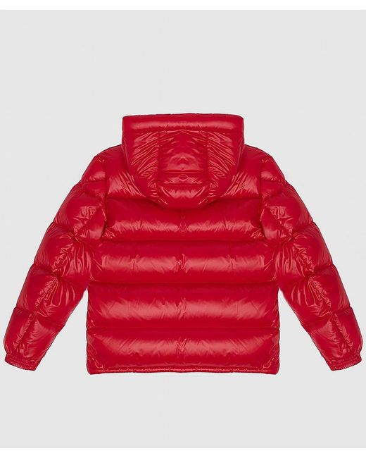 moncler coats red