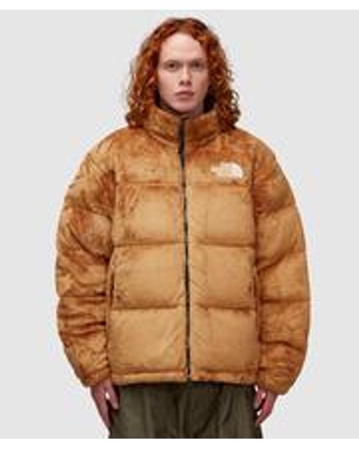 The North Face Brown Versa Velour Nuptse Jacket for men