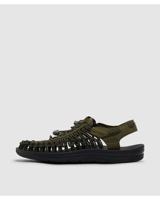 Keen Black Uneek Sandal (Dark