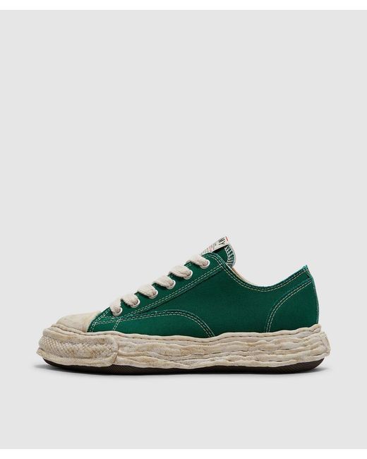 Maison Mihara Yasuhiro Green Peterson 23 Low Top Sneaker