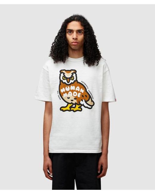 Human Made Graphic Owl T-shirt in White for Men | Lyst