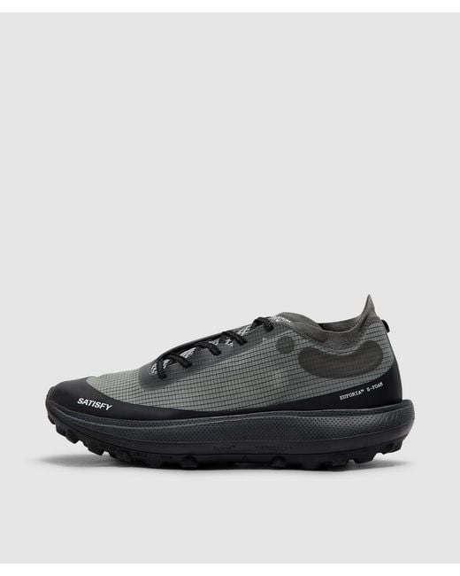 Satisfy Black Therocker Sneaker (Shadow for men