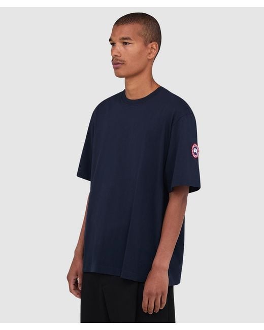 Canada Goose Blue Novo T-Shirt (Nocturne for men
