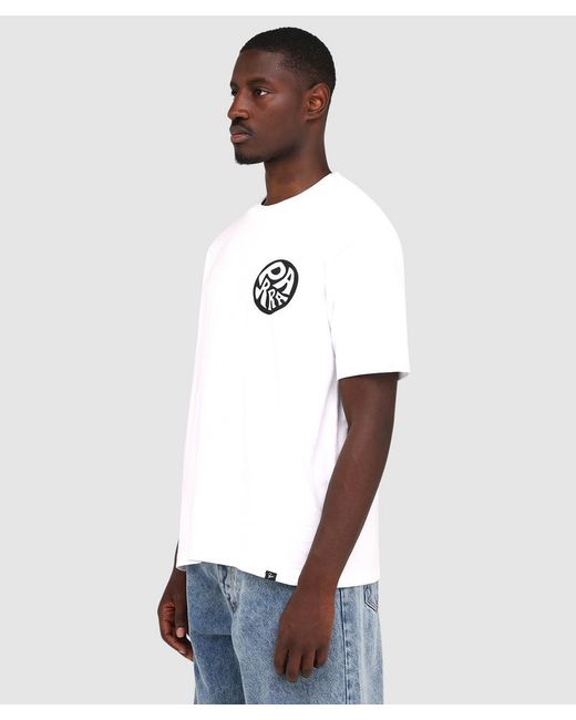 Parra White Play Ball T-Shirt for men