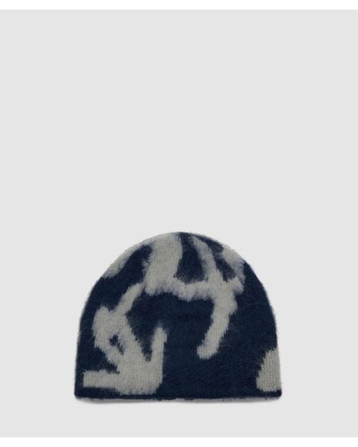 Gramicci Mohair Burly Runningman Beanie (Midnight in Blue | Lyst UK