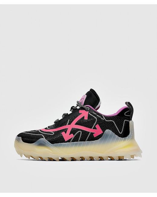 Off-White c/o Virgil Abloh Black & Pink Odsy Mesh Sneakers for men