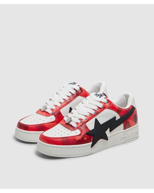 AAPE BY A BATHING AP Red Bape for men