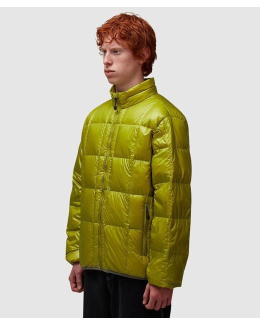 thisisneverthat Pertex Light Down Jacket in Green for Men | Lyst