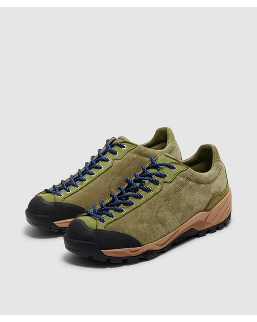 Diemme Green Modiva Sneaker Moss Suede