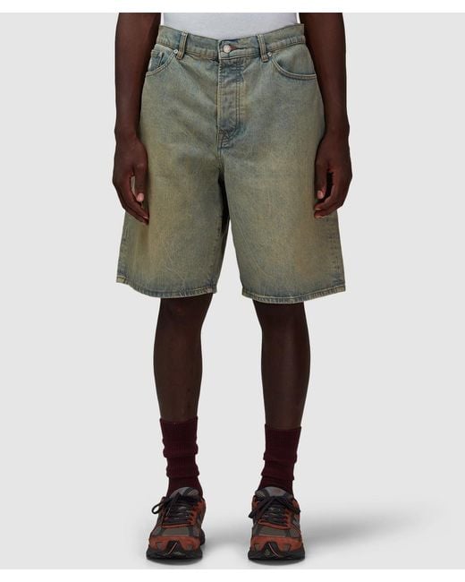 パンツ stussy BIG OL' SHORT DENIM 30 beachwash Stussy Big Ol' Denim Short Light Wash Men's - SS24 - US