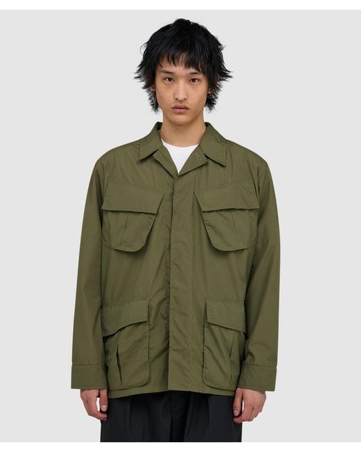 Universal Works Green Jungle Jacket for men
