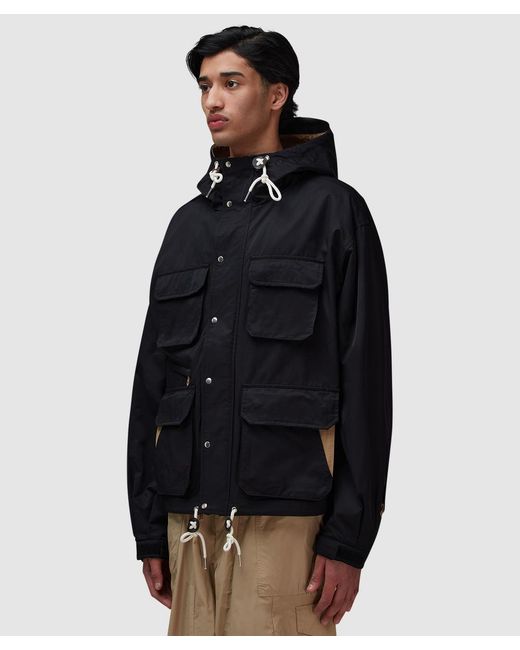 FRIZMWORKS Black 60/40 Mountain Parka 002 Jacket for men