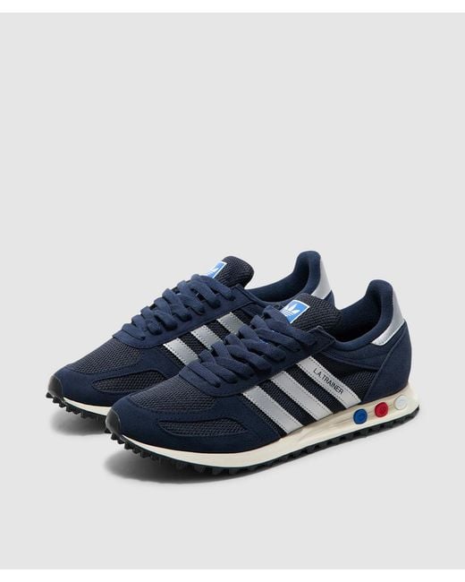 Adidas Blue La Trainer Og Sneaker (Legend Ink/ Met/Off for men