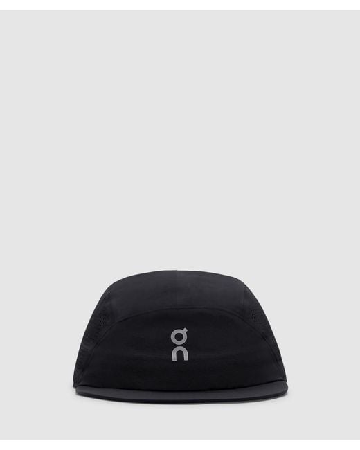 On Shoes Black Performance Cap