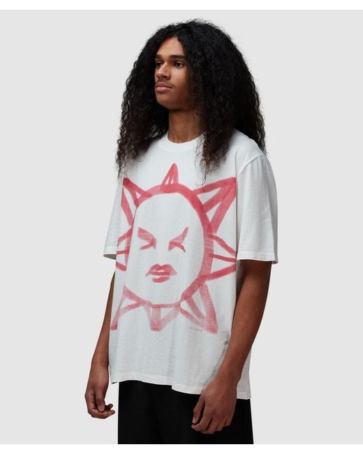 Our Legacy Box T-Shirt (Squinting Sun Legacy Jersey in White