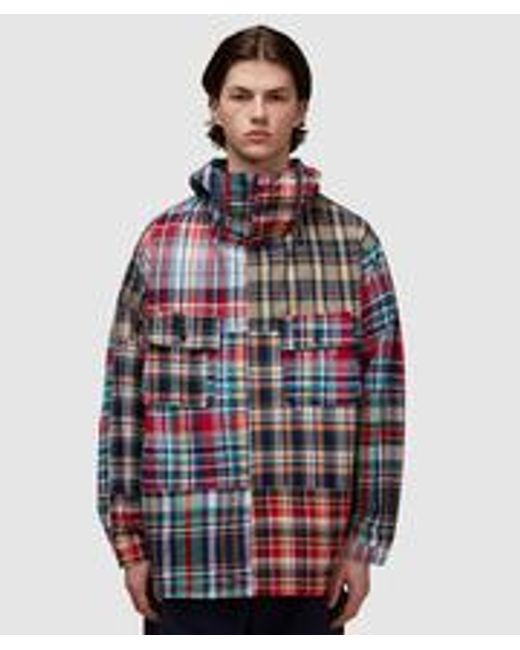 Engineered Garments Red Cagoule Shirt for men