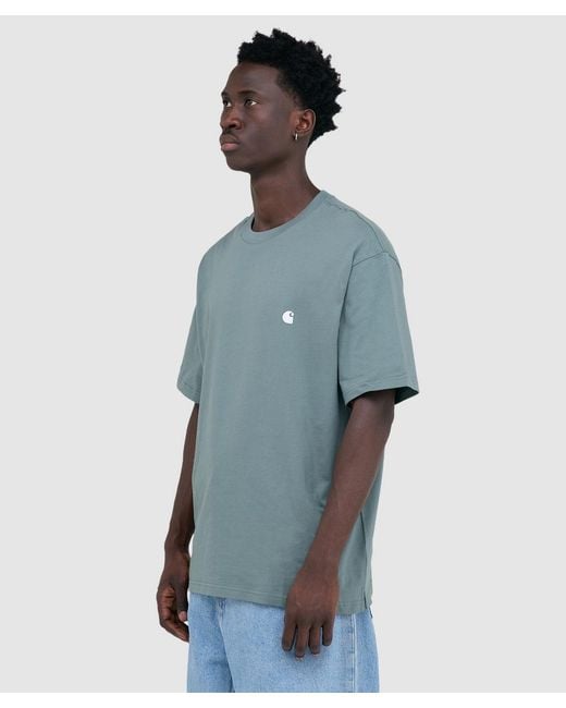 Carhartt Blue Madison T-Shirt (Velvet for men