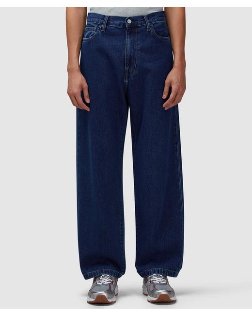 Carhartt Blue Landon Pant Heavy Stone Wash for men