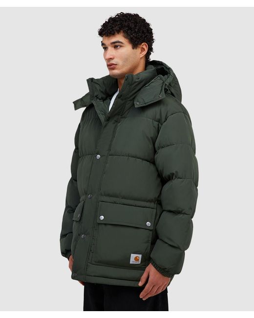 Carhartt Green Brent Jacket (Opuntia for men