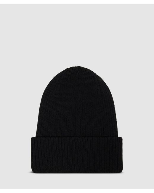 Goldwin Black Logo Knit Beanie