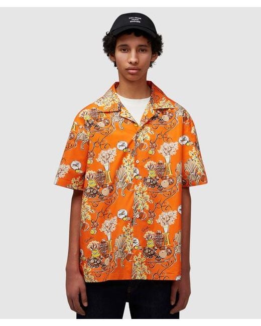 Drole de Monsieur Orange Terrassee Short Sleeve T-shirt for men