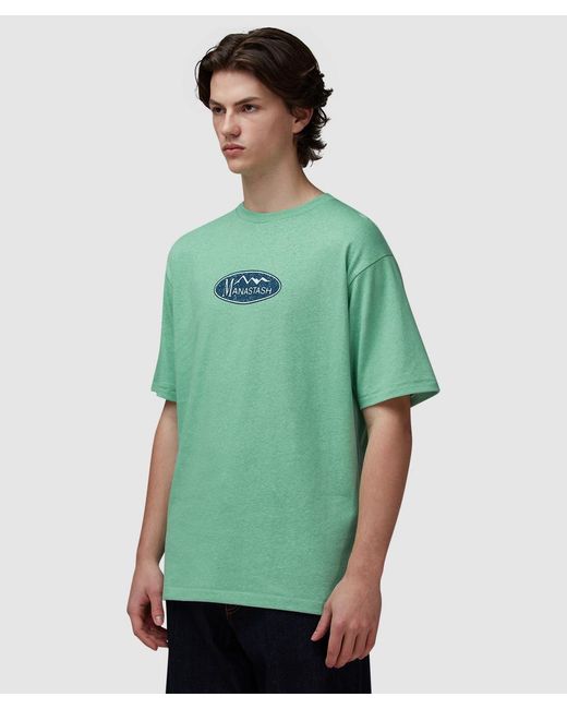 Manastash Green Hemp Jumble T-Shirt
