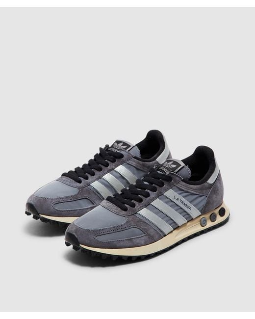 Adidas Gray La Trainer Og Sneaker for men