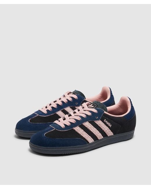 Adidas Blue Samba Og Sneaker