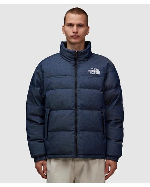 The North Face Blue 1992 Reversible Nuptse Jacket for men