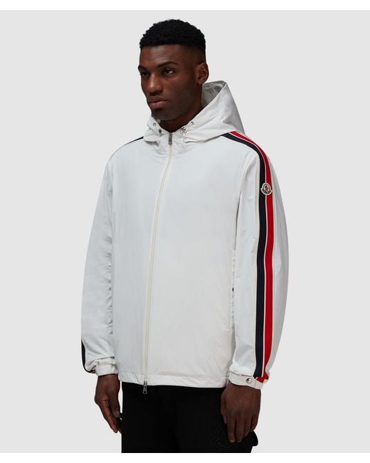 Moncler White Olan Jacket for men