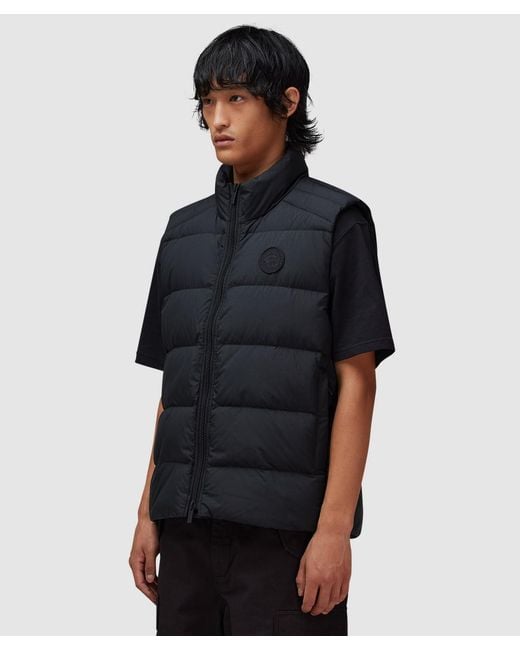 Canada Goose Black Enduraluxe Crofton Gilet for men