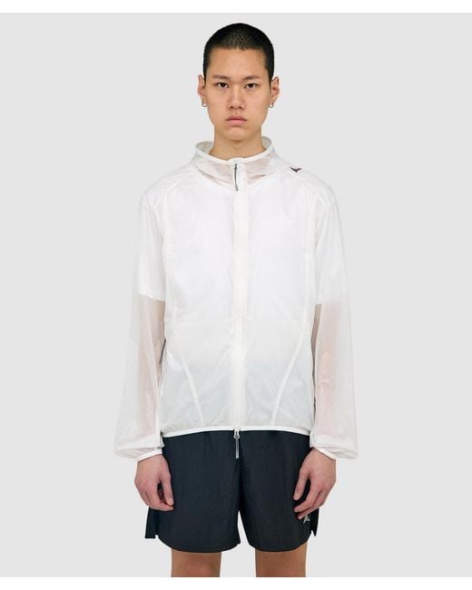 Roa White Hue Packable Wind Jacket for men