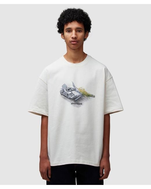 About Blank White Brookville T-Shirt for men