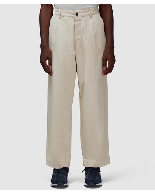 Universal Works Natural Duke Pant for men